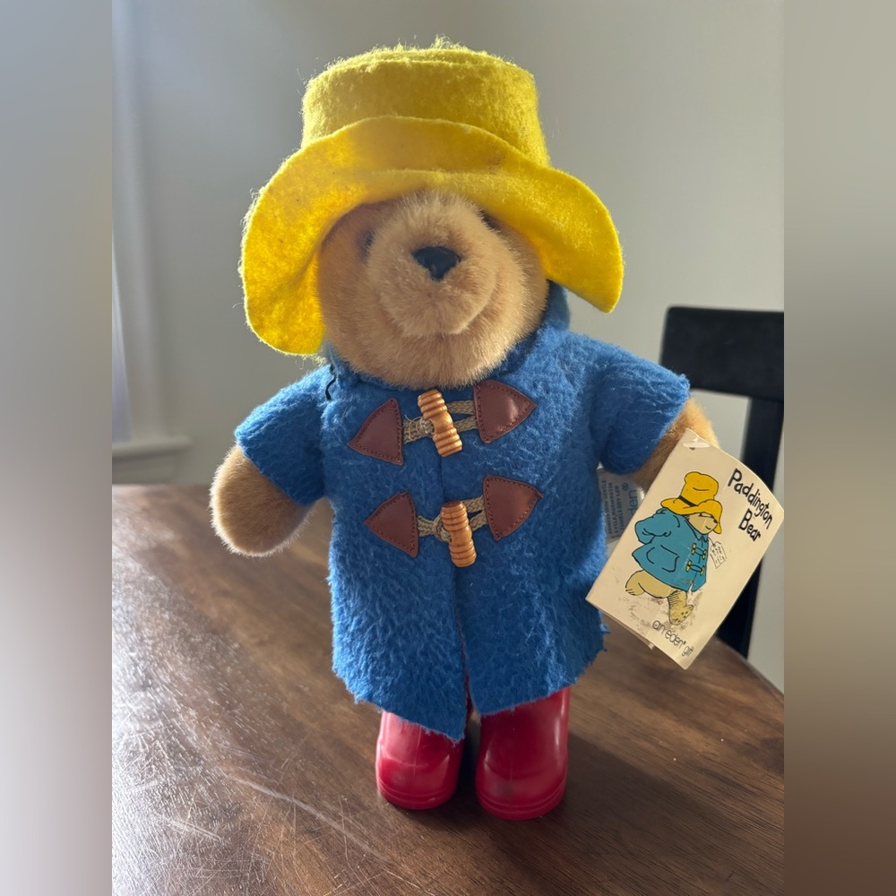 Vintage 1975 Paddington Bear from Eden Toys NWT